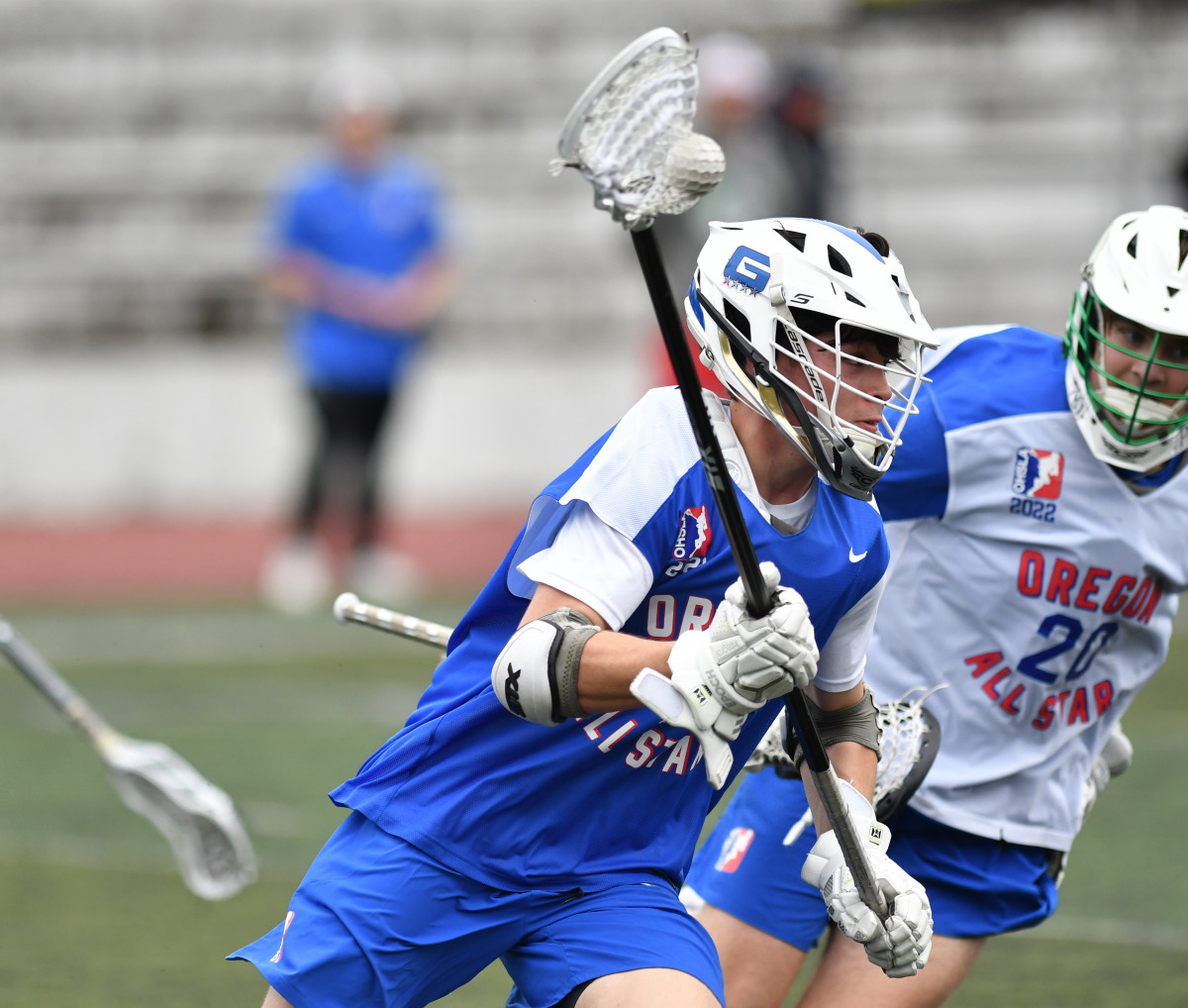 Oregon high school boys lacrosse 2022 all star game Taylor Balkom 34